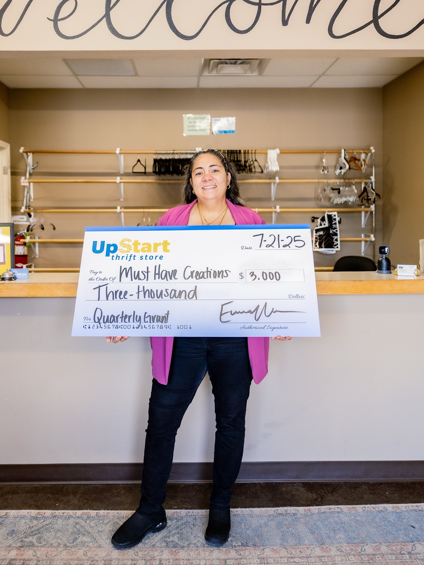 UpStart grant recipient